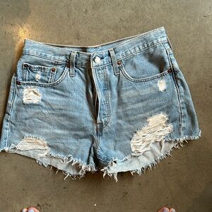 Levi 501 Denim shorts